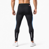 Legging d'entraînement de course avec panneaux de protection contre le vent pour hommes