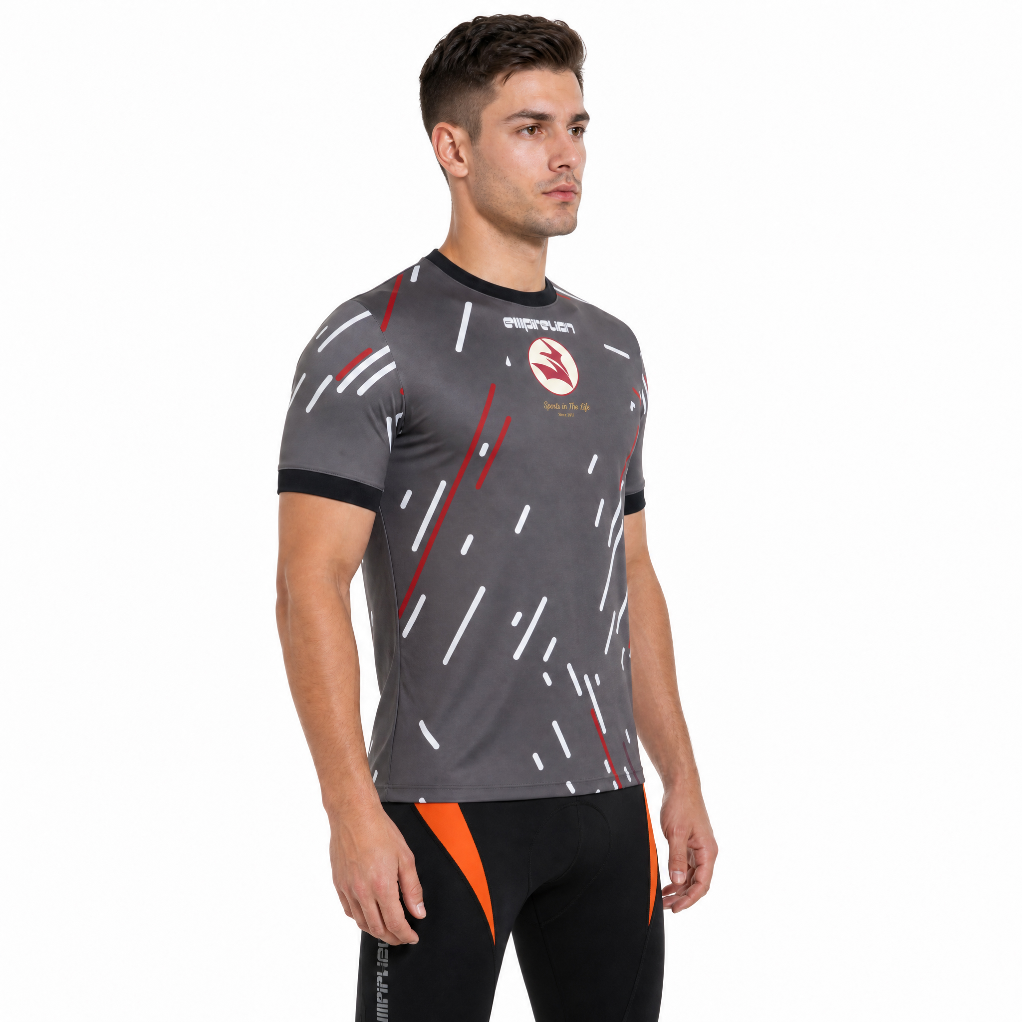 T-shirt à logo pour hommes
