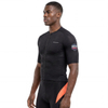 Mid Weight Panel Raglan Short-sleeved Tonal Design Cycling Jersey