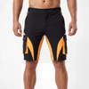 Short de sport décontracté à 7 poches zippées pour hommes