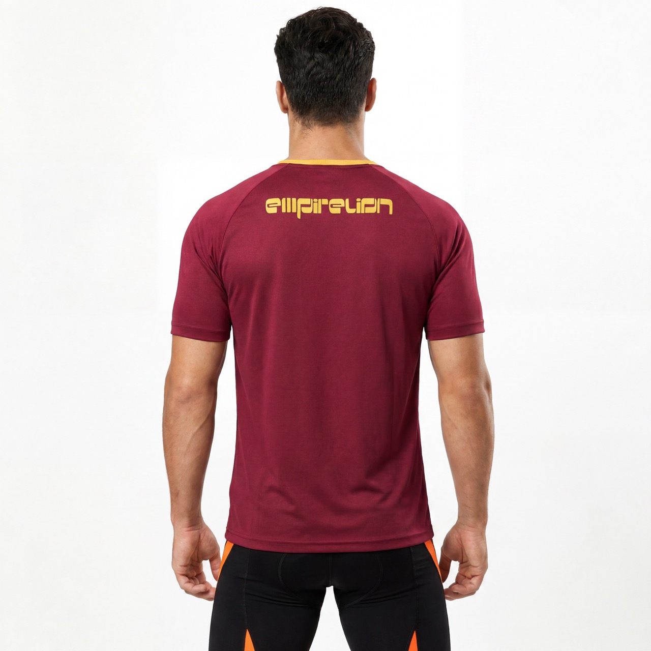 T-shirt avec logo de maillot de football imprimé pour hommes